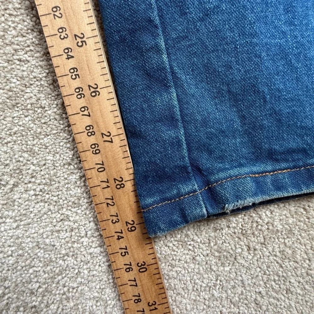 Wrangler Cowboy Cut‎ Straight Leg Blue Denim Jeans Mens 31x29.5 High Rise